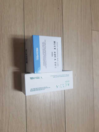메디필 블루 아쿠아 톡스 크림 — 4점을 준 리뷰어가 2020년 6월 올린 사용 사진