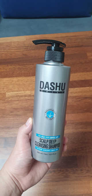 다슈코리아 다슈 데일리 두피 딥 클렌징 샴푸 500ml — 5점을 준 리뷰어가 2020년 10월 올린 사용 사진