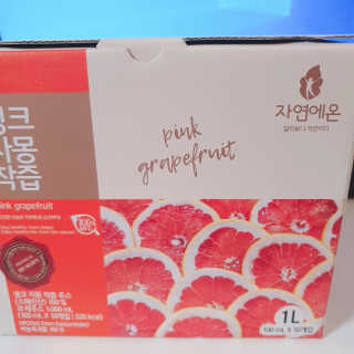 자연에온 핑크 자몽 착즙 100mL 10개입 2BOX — 5점을 준 리뷰어가 2020년 11월 올린 사용 사진