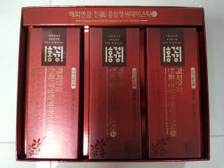 홍건강 해피한삼 진 홍삼정 원데이스틱 10g x 30포 — 5점을 준 리뷰어가 2020년 5월 올린 사용 사진