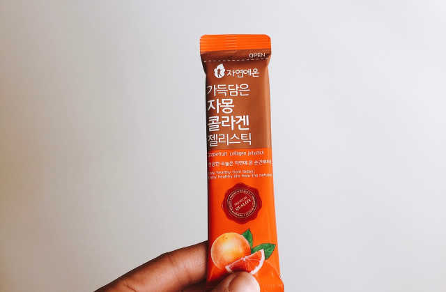 자연에온 가득담은 자몽 콜라겐 젤리스틱 2BOX 리뷰 사진