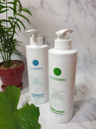 일리세이 허니 샴푸 500ml + 허니 바디워시 500ml 세트 — 5점을 준 리뷰어가 2020년 4월 올린 사용 사진