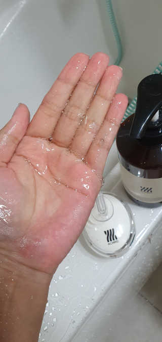 에이처드 유산균 탈모 샴푸 500ml — 5점을 준 리뷰어가 2020년 8월 올린 사용 사진