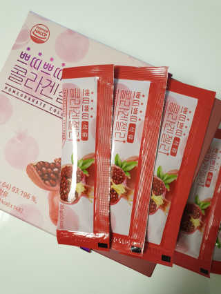 헬스업_쁘띠쁘띠석류콜라겐젤리_20g x 14포 — 5점을 준 리뷰어가 2020년 11월 올린 사용 사진