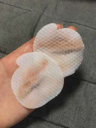 [후르디아] 블루베리 립앤아이 리무버 패드 4개 세트 — 5점을 준 리뷰어가 2020년 9월 올린 사용 사진