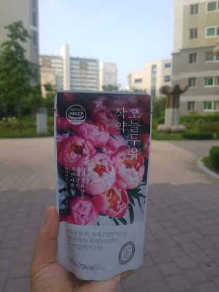 농사지음 약콩과 작두콩으로 만든 오늘두유 작약 — 5점을 준 리뷰어가 2020년 8월 올린 사용 사진