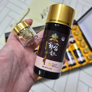 서울약사신협_프리미엄황삼골드_3.75g x 12환+75mgx12병 — 5점을 준 리뷰어가 2020년 9월 올린 사용 사진