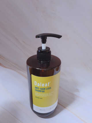 달리프 진저 베러 퍼퓸 탈모 완화 샴푸 1000ml 향 3종 — 5점을 준 리뷰어가 2020년 12월 올린 사용 사진