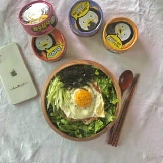 동원참치 펭수참치 — 5점을 준 리뷰어가 2020년 6월 올린 사용 사진