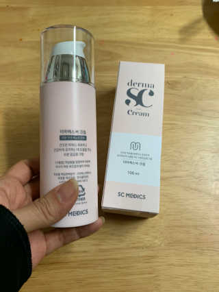 derma SC-Cream 더마에스씨 크림 100ml — 4점을 준 리뷰어가 2020년 5월 올린 사용 사진