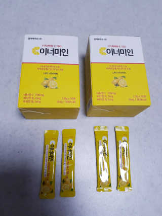 이너미인 VITAMIN-C 700 — 5점을 준 리뷰어가 2020년 9월 올린 사용 사진
