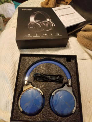 SEVIZ Bluetooth Headphones 10 3color — 5점을 준 리뷰어가 2020년 6월 올린 사용 사진