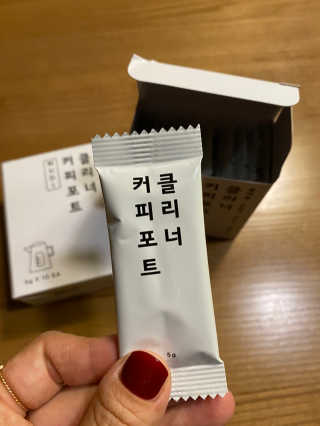 무디메이드 MUDI 커피포트 클리너 2세트 — 5점을 준 리뷰어가 2020년 6월 올린 사용 사진