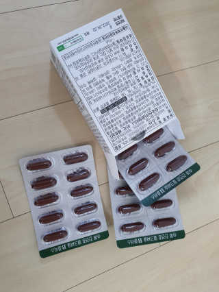 메이준뉴트리 슈퍼 간건강 밀크씨슬 B+ — 5점을 준 리뷰어가 2020년 6월 올린 사용 사진