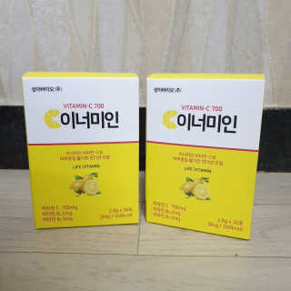 이너미인 VITAMIN-C 700 — 5점을 준 리뷰어가 2020년 10월 올린 사용 사진
