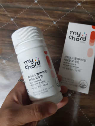 JW중외제약 마이코드 멀티비타민미네랄 포 우먼 — 5점을 준 리뷰어가 2020년 7월 올린 사용 사진