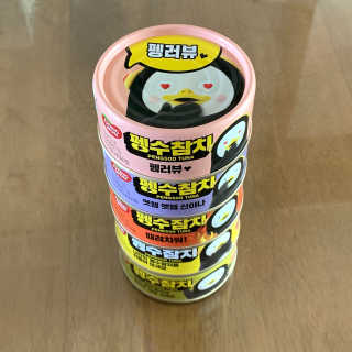 동원참치 펭수참치 — 5점을 준 리뷰어가 2020년 7월 올린 사용 사진