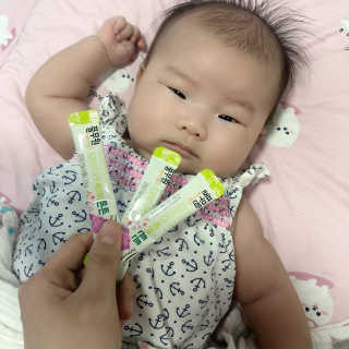[풀무원베이비밀] 프로바이오락 베이비 튼튼 유산균 — 5점을 준 리뷰어가 2020년 8월 올린 사용 사진