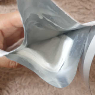 바이오믹 BIOMEEK SENSIMETIC SOOTHING MASK.S — 4.5점을 준 리뷰어가 2020년 7월 올린 사용 사진