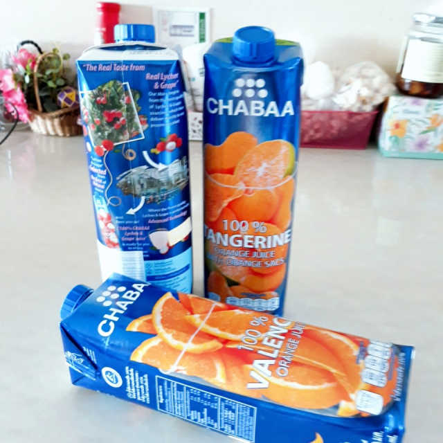 [차바] 감귤주스/발렌시아오렌지주스/리치포도주스 리뷰 사진