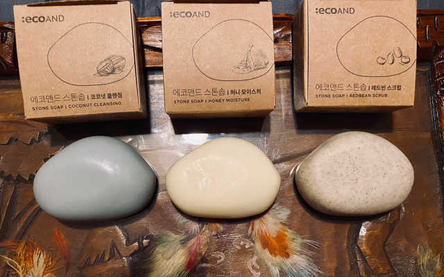 [에코앤드] 천연재료로 만든 Palm Free 스톤솝 3종 리뷰 사진