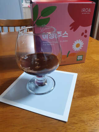 이로아 디어 여성주스_10포 — 3점을 준 리뷰어가 2020년 10월 올린 사용 사진