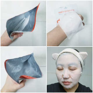 트리티스 [Treatis] Facial Sheet Mask — 4.5점을 준 리뷰어가 2021년 1월 올린 사용 사진