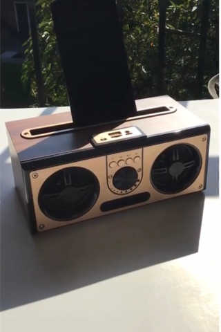 SEVIZ RETRO20W 레트로 블루투스 스피커 — 5점을 준 리뷰어가 2020년 10월 올린 사용 사진