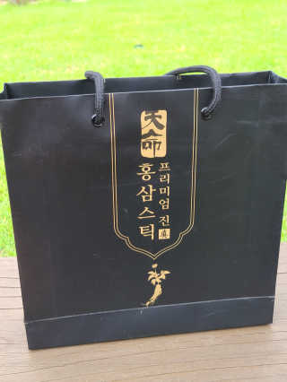 헬스업_천명진프리미엄홍삼스틱_10ml x 30포 — 5점을 준 리뷰어가 2020년 9월 올린 사용 사진
