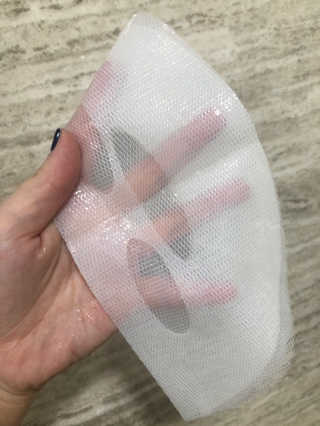 이너풀 하이 모이스처라이징 바이오셀룰로오스 마스크 — 5점을 준 리뷰어가 2020년 9월 올린 사용 사진