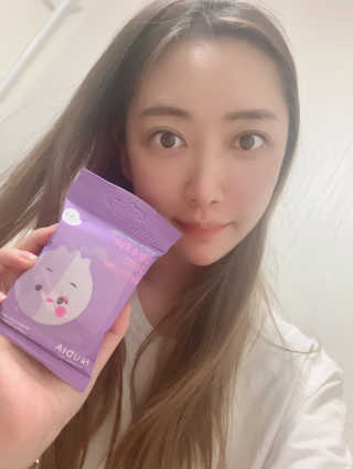 [후르디아] 블루베리 립앤아이 리무버 패드 4개 세트 — 5점을 준 리뷰어가 2020년 4월 올린 사용 사진