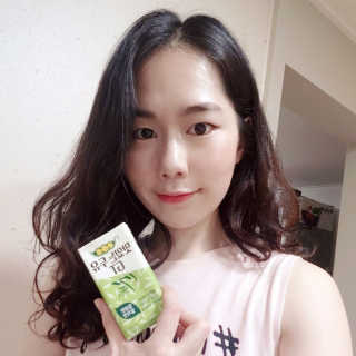 남양유업 맛있는두유GT 17차 깔끔한말차맛 — 5점을 준 리뷰어가 2020년 9월 올린 사용 사진