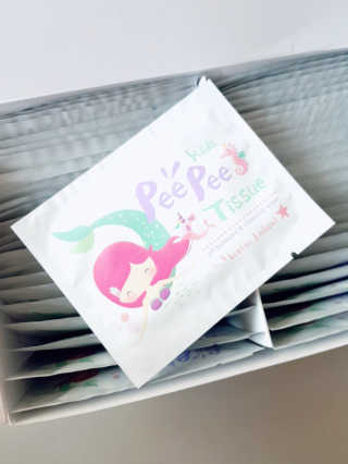 코리인제이아일랜드 키즈 피피티슈  Kids Pee Pee Tissue — 5점을 준 리뷰어가 2020년 10월 올린 사용 사진