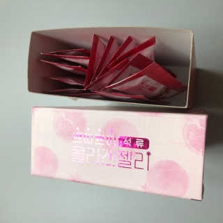 헬스업_쁘띠쁘띠석류콜라겐젤리_20g x 14포 — 4.5점을 준 리뷰어가 2020년 9월 올린 사용 사진