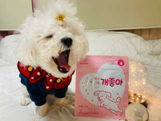My Pet Care 천연단백질 관절건강에 개좋아 — 4점을 준 리뷰어가 2020년 12월 올린 사용 사진