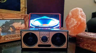 SEVIZ RETRO20W 레트로 블루투스 스피커 — 4.5점을 준 리뷰어가 2020년 6월 올린 사용 사진