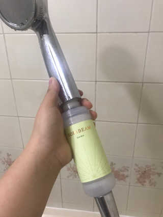 바디빔 비타민 샤워필터 — 5점을 준 리뷰어가 2020년 5월 올린 사용 사진