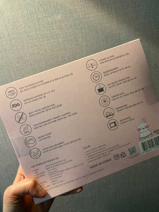 유비맘 캐릭터 실리콘 흡착 식판_색상 랜덤발송 — 5점을 준 리뷰어가 2020년 11월 올린 사용 사진