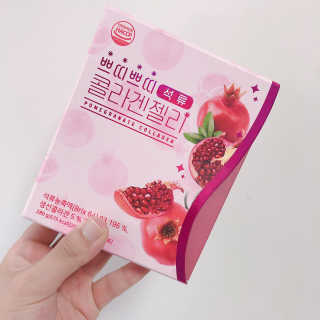 헬스업_쁘띠쁘띠석류콜라겐젤리_20g x 14포 — 5점을 준 리뷰어가 2020년 8월 올린 사용 사진