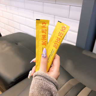 조은약초 국산 늙은 호박즙 호박쪼옥 젤리 20g x 15포 — 5점을 준 리뷰어가 2020년 8월 올린 사용 사진