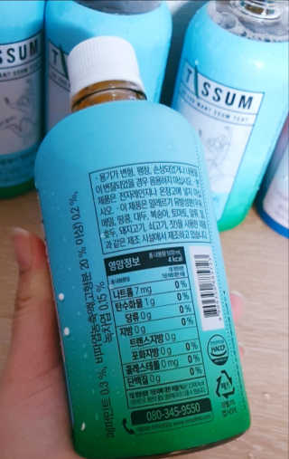 서울에프엔비 티썸 내 목이 청량한 티, 티썸 내 밤이 편안한 티 — 5점을 준 리뷰어가 2020년 9월 올린 사용 사진