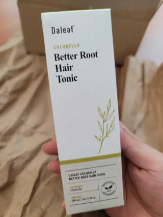 달리프 클로렐라 베러 루트 헤어토닉 100ml — 3점을 준 리뷰어가 2020년 10월 올린 사용 사진