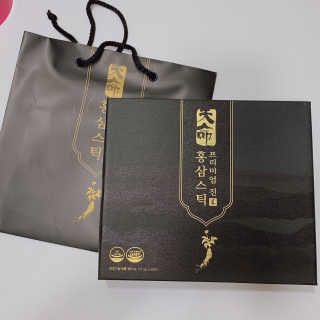 헬스업_천명진프리미엄홍삼스틱_10ml x 30포 — 5점을 준 리뷰어가 2020년 11월 올린 사용 사진