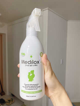 Medilox 메디록스 살균소독제_3종 500ml [택 1] — 5점을 준 리뷰어가 2020년 8월 올린 사용 사진