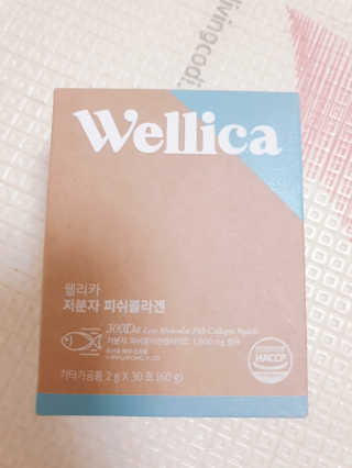 웰리카 저분자 피쉬 콜라겐 — 4점을 준 리뷰어가 2020년 12월 올린 사용 사진