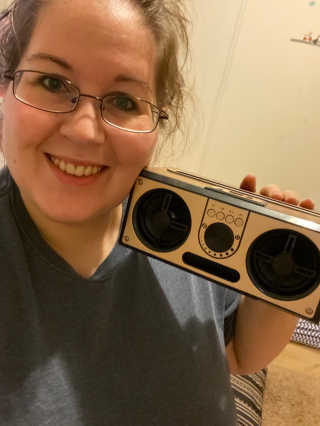 SEVIZ RETRO20W 레트로 블루투스 스피커 — 4점을 준 리뷰어가 2020년 11월 올린 사용 사진