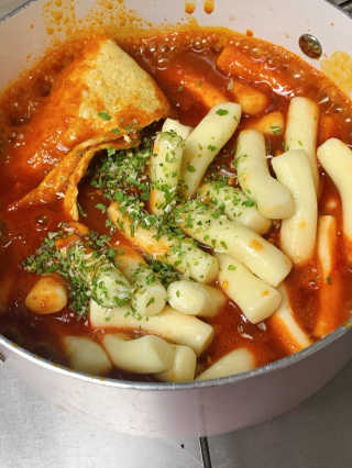 화곡미담 옛날 떡볶이 — 5점을 준 리뷰어가 2020년 4월 올린 사용 사진