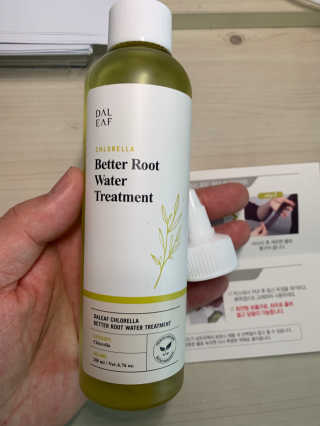 달리프 클로렐라 베러 루트 워터트리트먼트 200ml — 4.5점을 준 리뷰어가 2020년 10월 올린 사용 사진