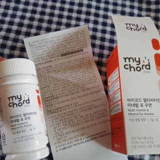 JW중외제약 마이코드 멀티비타민미네랄 포 우먼 — 5점을 준 리뷰어가 2020년 9월 올린 사용 사진