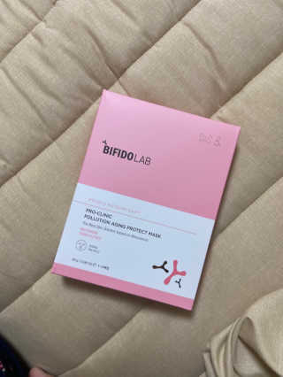 비피도랩 프로클리닉 폴루션에이징 프로텍트 마스크 — 5점을 준 리뷰어가 2020년 10월 올린 사용 사진